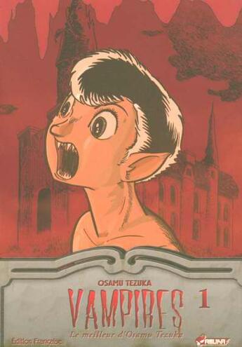 Couverture du livre « Vampires Tome 1 » de Osamu Tezuka aux éditions Asuka