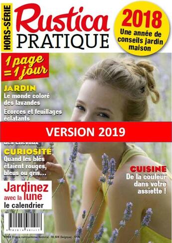 Couverture du livre « Rustica pratique ; une année de conseils jardin ; maison (édition 2018) » de  aux éditions Rustica