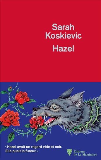 Couverture du livre « Hazel » de Sarah Koskievic aux éditions La Martiniere