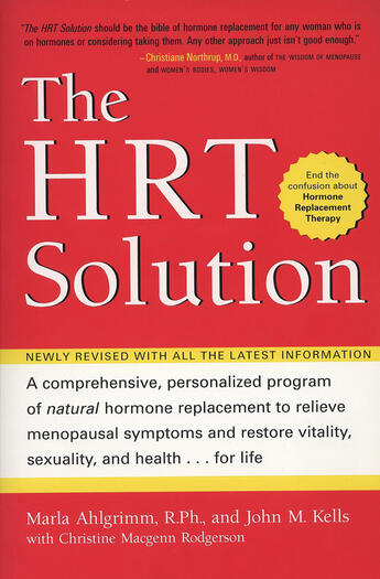 Couverture du livre « HRT Solution (rev. edition) » de Ahlgrimm Maria aux éditions Penguin Group Us