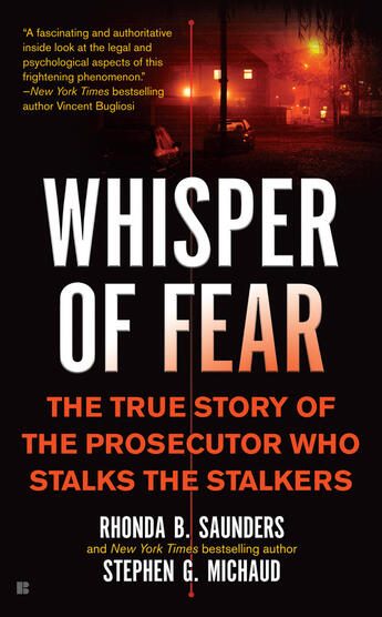 Couverture du livre « Whisper of Fear » de Michaud Stephen G aux éditions Penguin Group Us