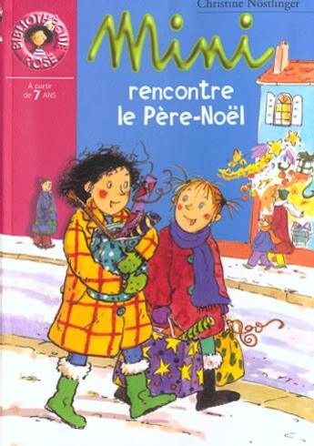 Couverture du livre « Mini rencontre le pere noel » de Nostlinger C aux éditions Le Livre De Poche Jeunesse