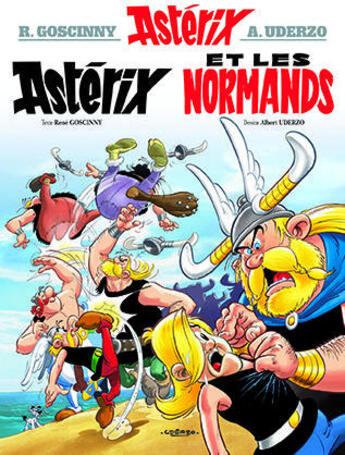 Couverture du livre « Astérix t.9 ; Astérix et les Normands » de Rene Goscinny et Albert Uderzo aux éditions Hachette