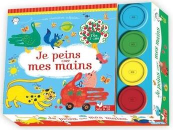 Couverture du livre « Je peins avec mes mains » de  aux éditions Deux Coqs D'or