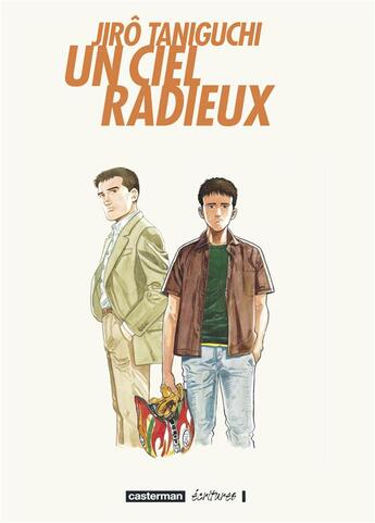 Couverture du livre « Un ciel radieux » de Jiro Taniguchi aux éditions Casterman