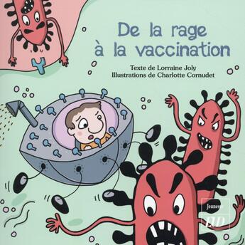 Couverture du livre « De la rage a la vaccination » de Joly/Cornudet C aux éditions Pu De Dijon