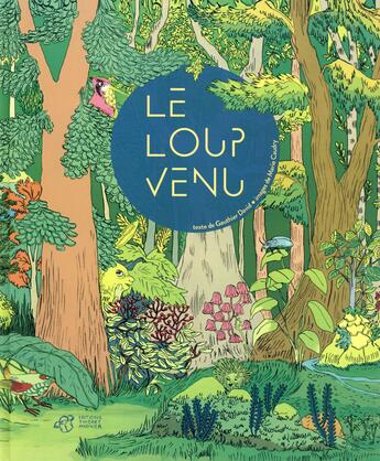 Couverture du livre « Le loup venu » de Marie Caudry et David Gauthier aux éditions Thierry Magnier