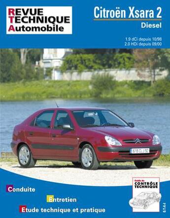 Couverture du livre « Citroen xsara 2 diesel - moteurs 1.9 d depuis 10-1998, moteurs 2.0 hdi depuis 9-2000 » de Etai aux éditions Etai