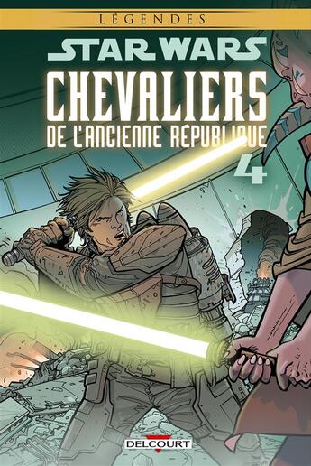 Couverture du livre « Star Wars - chevaliers de l'ancienne République t.4 » de John Jackson Miller et Bong Dazo et Dustin Weaver aux éditions Delcourt