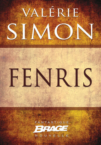 Couverture du livre « Fenris » de Valerie Simon aux éditions Brage