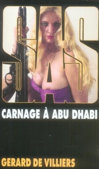 Couverture du livre « SAS T.59 ; carnage à Abu Dhabi » de Gerard De Villiers aux éditions Malko