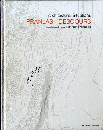 Couverture du livre « Jean-Pierre Pranlas ; descours architectes » de  aux éditions Aam - Archives D'architecture Moderne