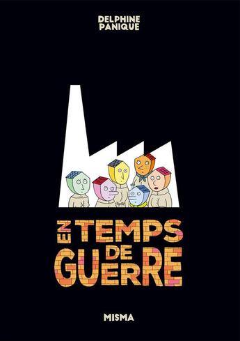 Couverture du livre « En temps de guerre » de Delphine Panique aux éditions Misma