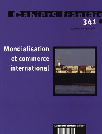 Couverture du livre « Le commerce international » de  aux éditions Documentation Francaise