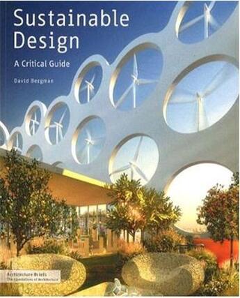 Couverture du livre « Sustainable design » de Bergman David aux éditions Princeton Architectural