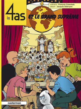 Couverture du livre « Les 4 as - t41 - les 4 as et le grand supreme » de Craenhals/Chaulet Fr aux éditions Casterman