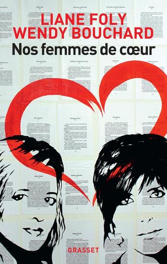 Couverture du livre « Nos femmes de coeur » de Liane Foly et Wendy Bouchard aux éditions Grasset