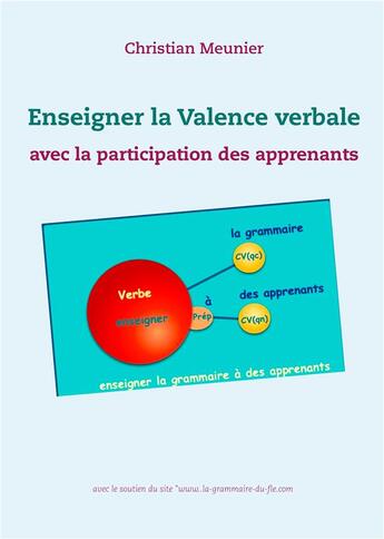 Couverture du livre « Enseigner la valence verbale ; avec la participation des apprenants » de Christine Meunier aux éditions Books On Demand