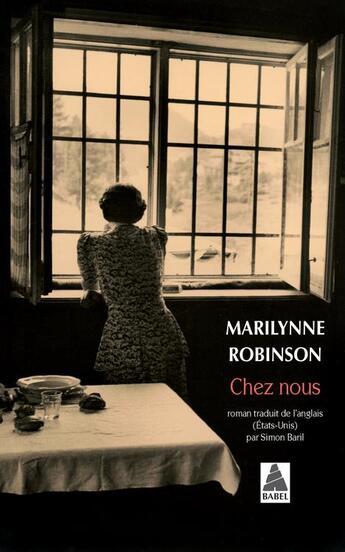 Couverture du livre « Chez nous » de Marilynne Robinson aux éditions Actes Sud