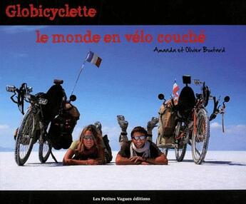 Couverture du livre « Globicyclette Le Monde En Velo Couche » de Boutard aux éditions Petites Vagues