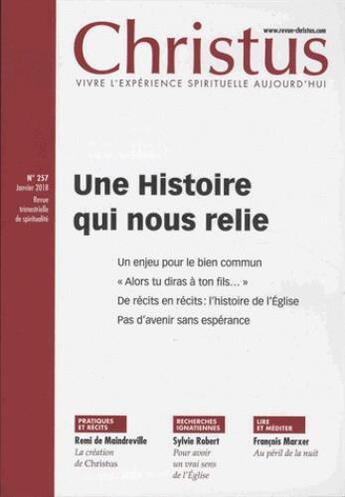 Couverture du livre « Christus 257 - janvier » de  aux éditions Ser