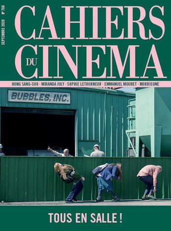 Couverture du livre « Cahiers du cinema n 768 - septembre 2020 » de  aux éditions Revue Cahiers Du Cinema