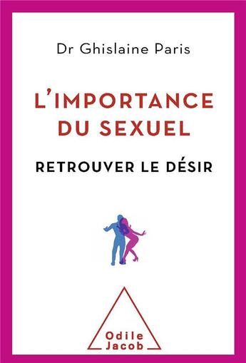 Couverture du livre « L'importance du sexuel ; retrouver le désir » de Ghislaine Paris aux éditions Odile Jacob