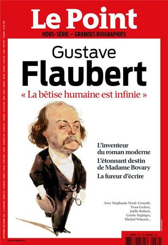 Couverture du livre « Le point grandes biographies hs n 30 flaubert nov-dec 2021 » de  aux éditions Le Point