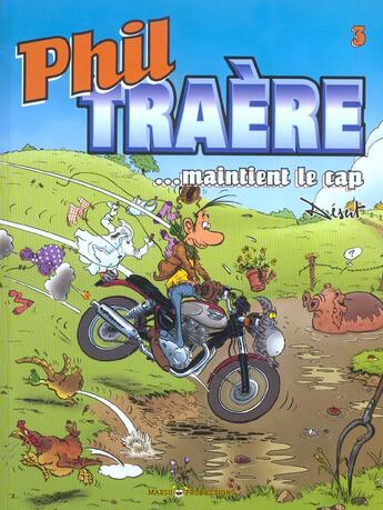 Couverture du livre « Phil traere - t03 - phil traere maintient le cap » de Desert aux éditions Marsu Productions