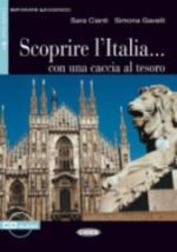 Couverture du livre « Scoprire l'italia+cd b1 » de  aux éditions Cideb Black Cat