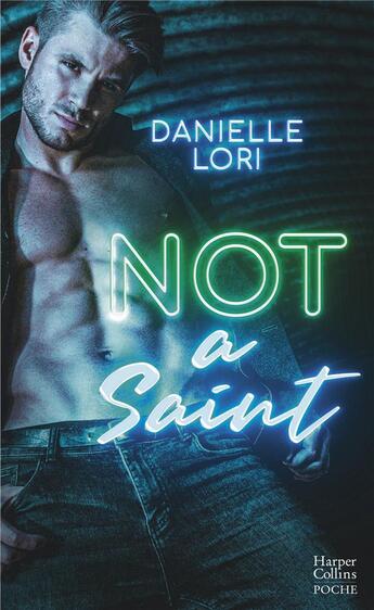 Couverture du livre « Not a saint » de Danielle Lori aux éditions Harpercollins