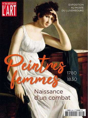 Couverture du livre « Dossier de l'art n 286 femmes peintres (1780-1830) » de  aux éditions Faton Revue