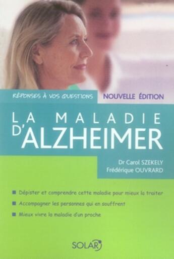 Couverture du livre « La maladie d'alzheimer » de Szekely Carol aux éditions Solar