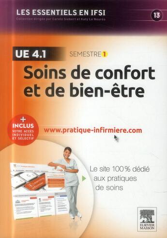 Couverture du livre « Soins de confort et de bien-être ; ue 4.1 » de Katy Le Neures aux éditions Elsevier-masson