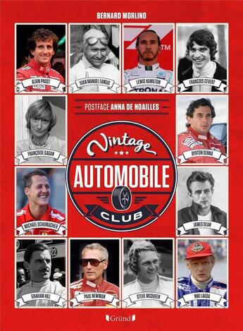 Couverture du livre « Vintage automobile club » de Bernard Morlino aux éditions Grund