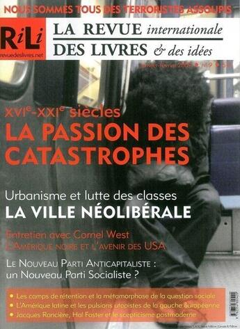 Couverture du livre « XVI-XXI siècles, la passion des catastrophes » de  aux éditions Amsterdam