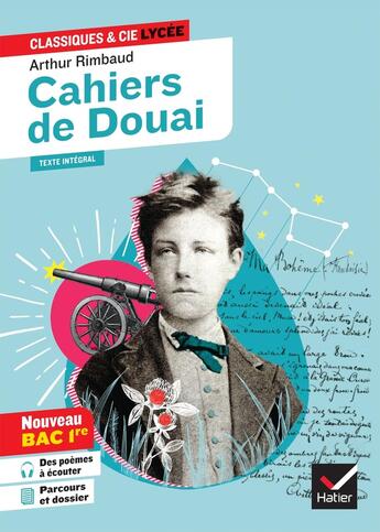 Couverture du livre « Cahiers de douai (bac de francais 2024, 1re generale & techno) - suivi du parcours emancipations c » de Rimbaud/Couprie aux éditions Hatier