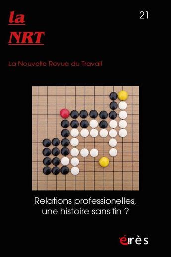 Couverture du livre « Nrt 21 - que sont les relations professionnelles devenues ? » de  aux éditions Eres