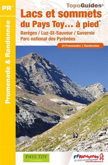 Couverture du livre « Lacs et sommets du Pays Toy à pied » de  aux éditions Ffrp