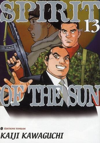 Couverture du livre « Spirit of the sun t.13 » de Kawaguchi-K aux éditions Delcourt