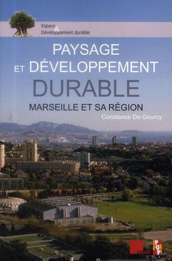 Couverture du livre « Paysage et developpement durable » de De Gourcy Const aux éditions Pu De Provence