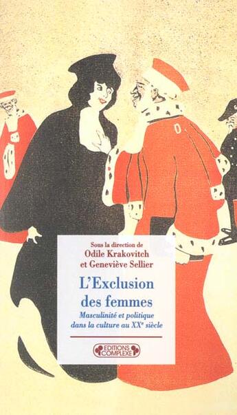 Couverture du livre « L'exclusion des femmes » de Krakovitch/Odil aux éditions Complexe