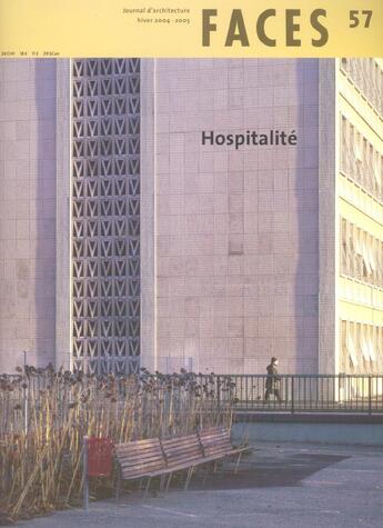 Couverture du livre « HOSPITALITE ; AUTOMME 2004 » de  aux éditions Infolio