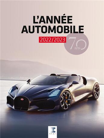 Couverture du livre « L'annee automobile n 70 (2022/2023) » de  aux éditions Etai