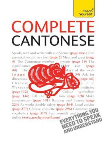 Couverture du livre « Complete Cantonese: Teach Yourself » de Ho Pui-Kei aux éditions Hodder Education Digital