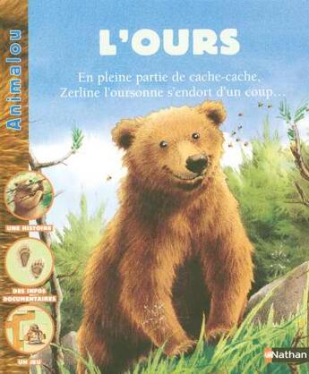 Couverture du livre « Ours » de Guidoux/Geneste aux éditions Nathan