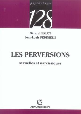 Couverture du livre « Les perversions sexuelles et narcissiques » de  aux éditions Nathan