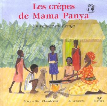 Couverture du livre « Les crepes de mama panya » de Chamberlin Mary aux éditions Hatier