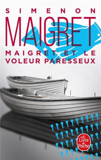 Couverture du livre « Maigret et le voleur paresseux » de Georges Simenon aux éditions Le Livre De Poche