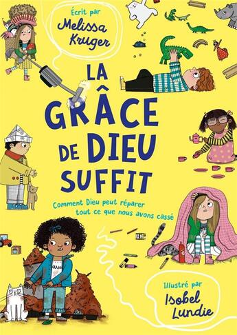 Couverture du livre « La grace de dieu suffit - comment dieu peut reparer tout ce que nous avons casse » de Kruger/Lundie aux éditions Blf Europe